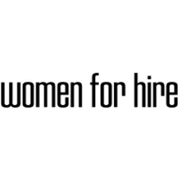 WOMEN FOR HIRE logo